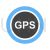 GPS I Blue Black Icon