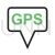 GPS II Line Green Black Icon