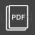 Picture as PDF Line Inverted Icon
