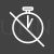 Timer Off Line Inverted Icon