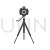 Camera on Stand Glyph Icon