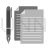 Documents and Pen Greyscale Icon