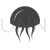 Jelly Fish Glyph Icon