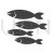 Small Fish Glyph Icon