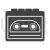 Music Player Glyph Icon