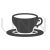 Tea Cup Glyph Icon
