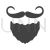 Beard and Moustache I Glyph Icon