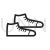 Sneakers Line Icon