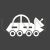 Vehicle Glyph Inverted Icon