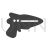 Space Gun Glyph Icon