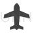Airplane mode Glyph Icon - IconBunny