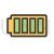 Battery III Line Filled Icon - IconBunny