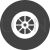 Wheel Flat Round Icon - IconBunny