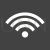 Wi-Fi Glyph Inverted Icon - IconBunny