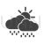 Sunny and Rainy I Glyph Icon - IconBunny