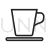 Tea cup Line Icon - IconBunny