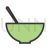 Soup Line Filled Icon - IconBunny