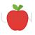Apple Flat Multicolor Icon - IconBunny
