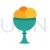 Icecream goblet Flat Multicolor Icon - IconBunny