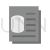 Invoices Greyscale Icon - IconBunny