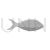 Fish Greyscale Icon - IconBunny