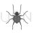 Spider Greyscale Icon - IconBunny