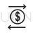 Transactions Line Icon - IconBunny