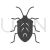 Insect Glyph Icon - IconBunny