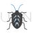 Insect Blue Black Icon - IconBunny