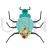 Spider Insect Flat Multicolor Icon - IconBunny