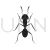 Ant Flat Multicolor Icon - IconBunny
