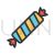 Candy Line Filled Icon - IconBunny