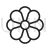 Flower Line Icon - IconBunny