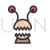 Monster Line Filled Icon - IconBunny