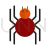 Spider Flat Multicolor Icon - IconBunny